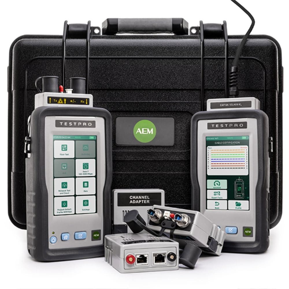 Turbotronic - KIT DE TEST ENH SMART BUILDING CUIVRE/FIBRE