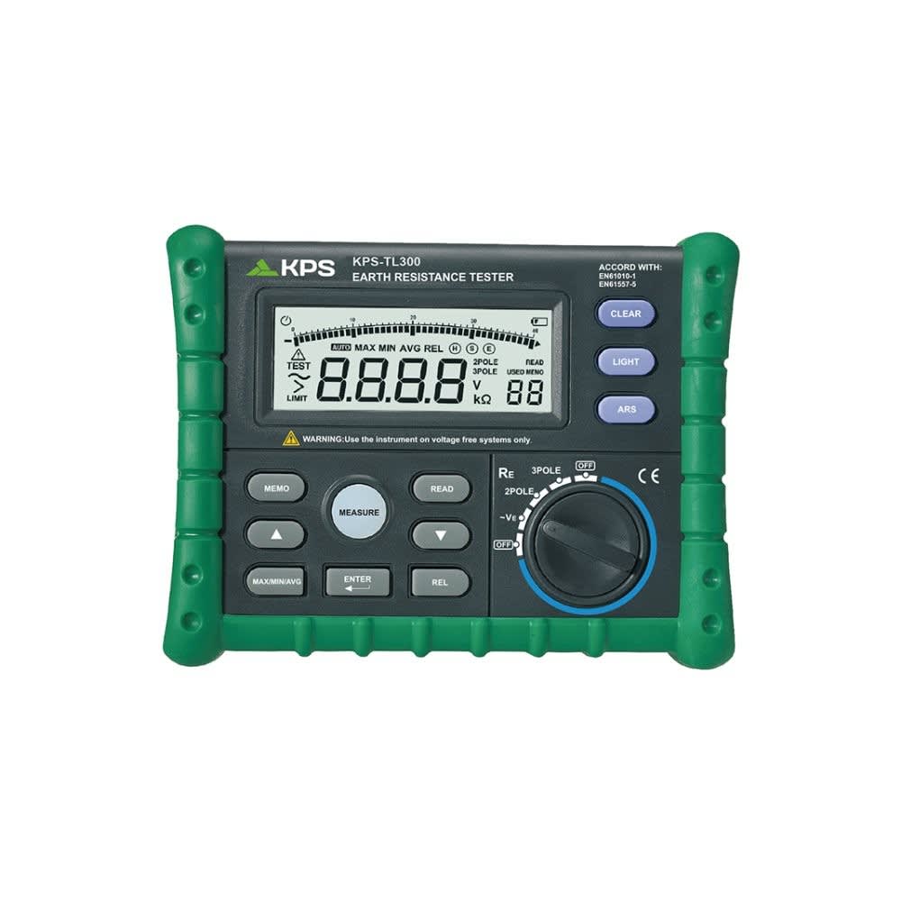 Turbotronic - Mesureur résistance de terre bi- et tripolaire avec piquet