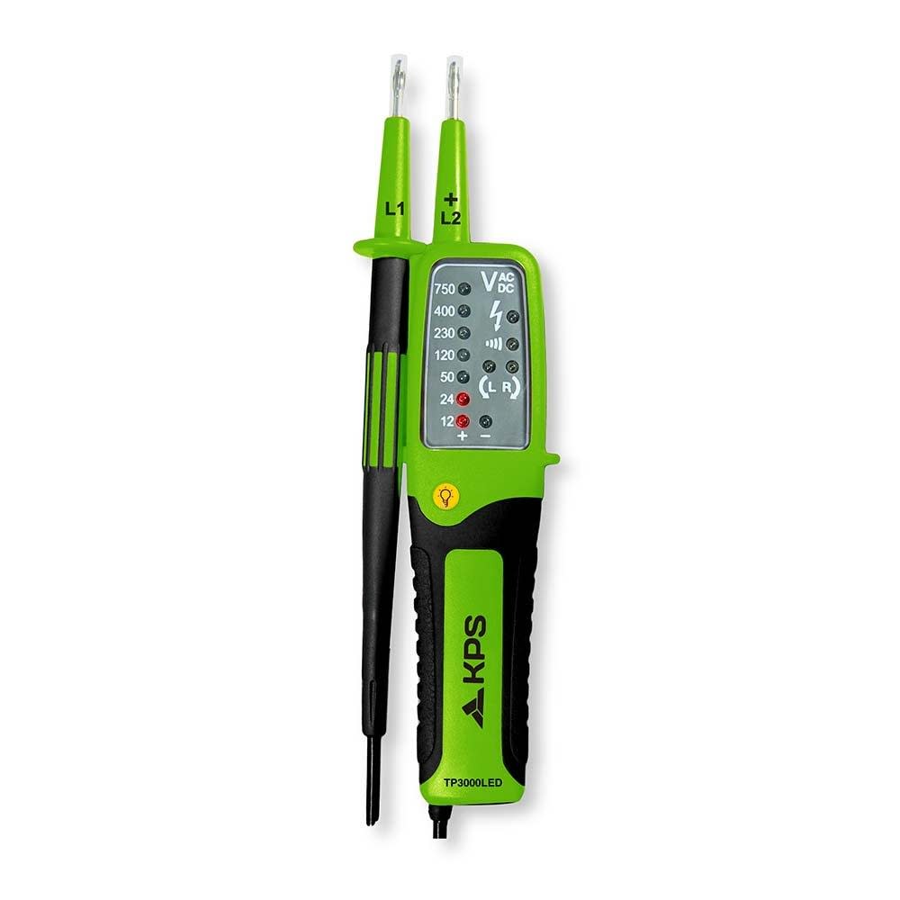 Turbotronic - Testeur de tension avec LED 12 à 750Vca/cc