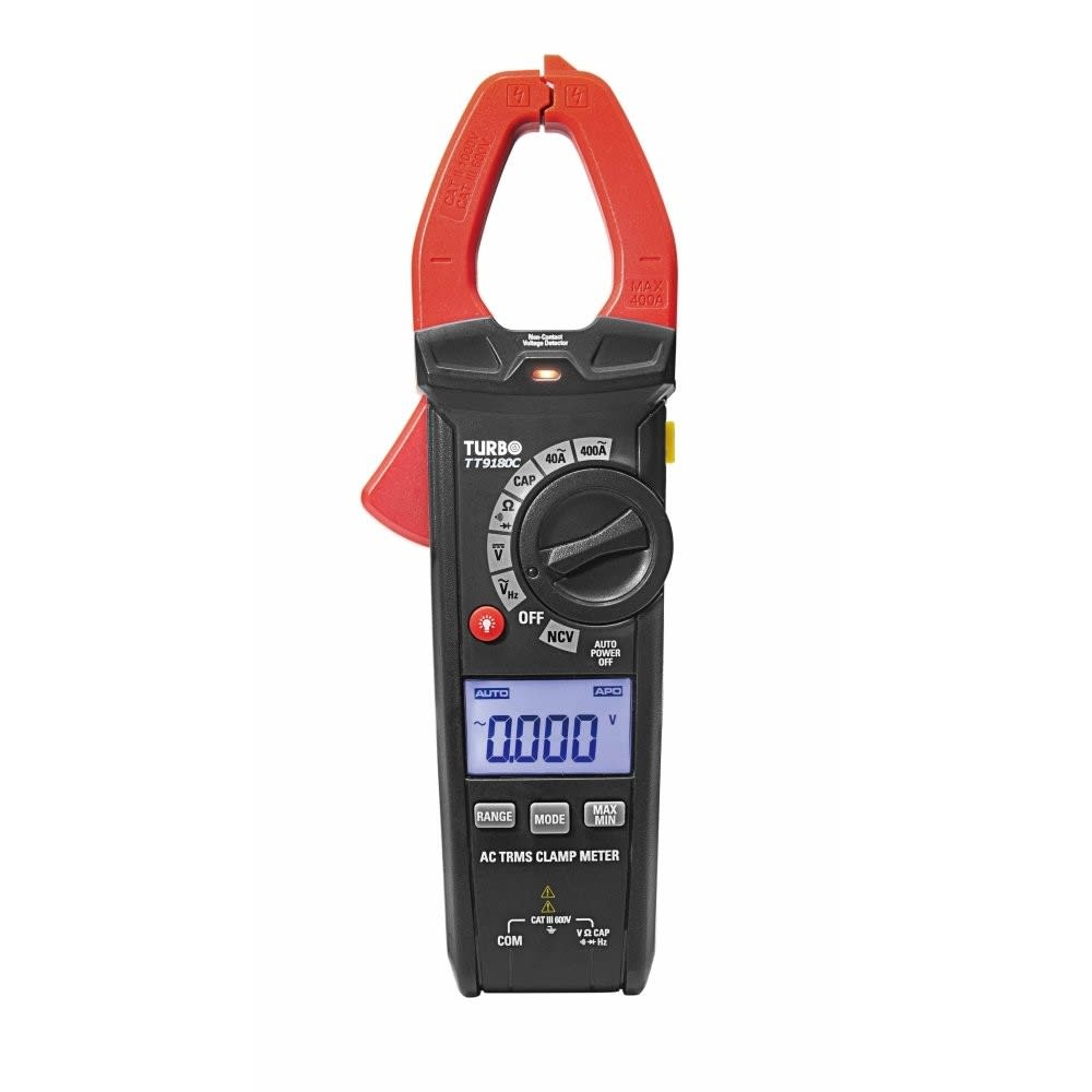 Turbotronic - Pince ampèremétrique compacte 400Aca TRMS