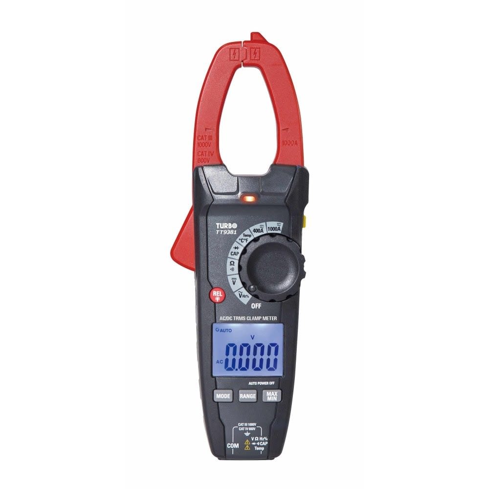 Turbotronic - Pince ampèremétrique compacte 1000Aca/cc TRMS