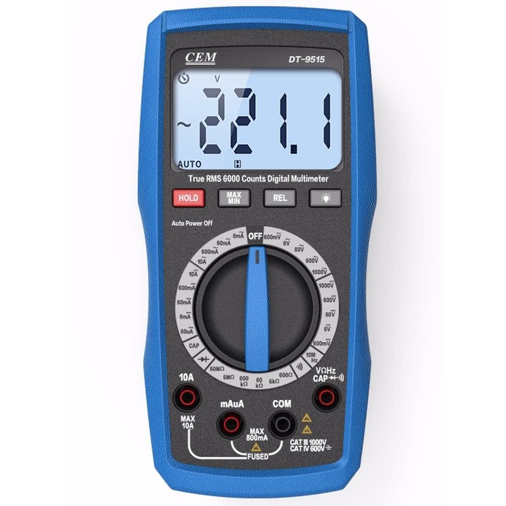 Turbotronic - Multimètre numérique Pro TRMS avec écran OLED