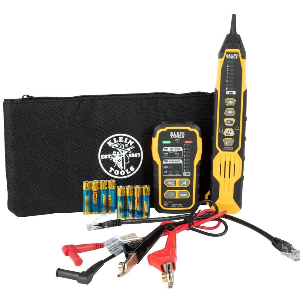 Turbotronic - Kit traceur de câbles Tone & Probe pour ligne inactive