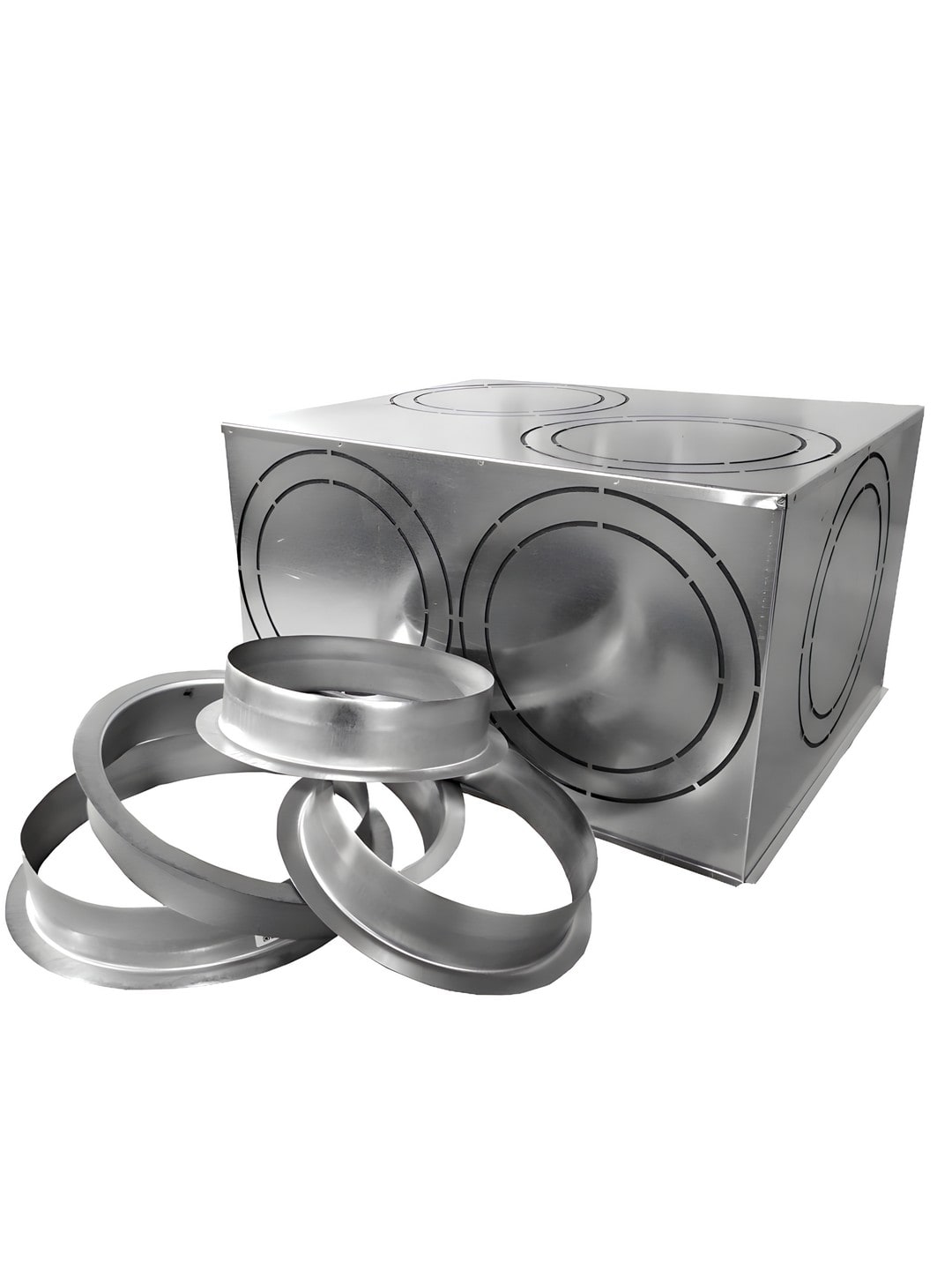 Euroclima Diffusion - BAB-RLAZ ISOLEE L620xH420xP280 (Pour RA+MMF L600xH400)