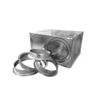 Euroclima Diffusion - BAB-RLAZ ISOLEE L595xH595xP280 (Pour RATA-FIL L595xH595)