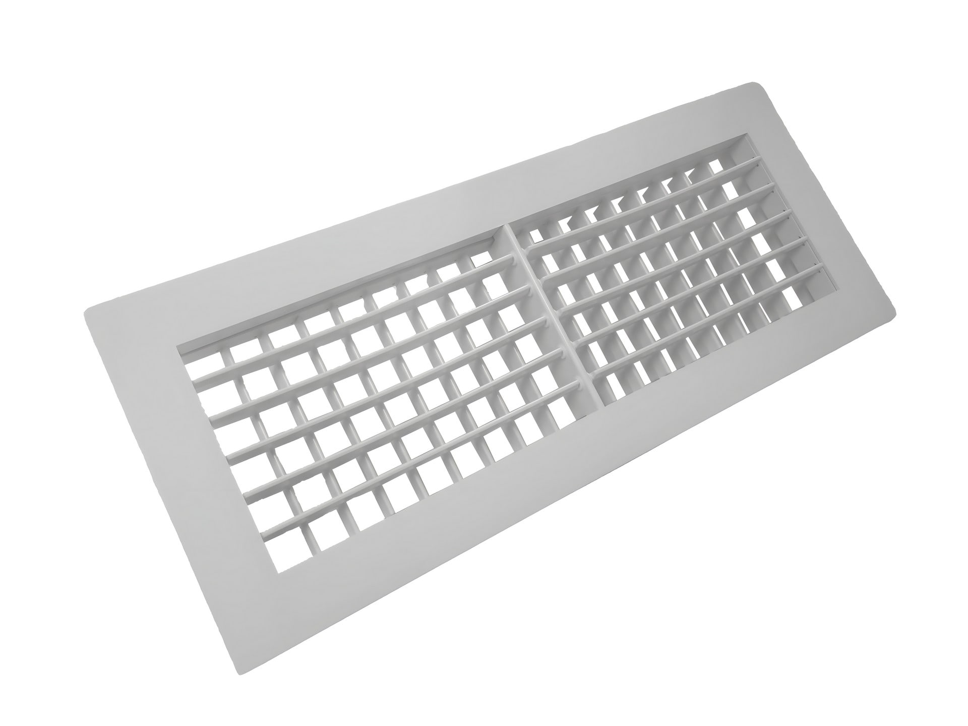 Euroclima Diffusion - GRILLE DOUBLE DEFLEXION ABS BLANCHE L300xH150