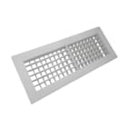 Euroclima Diffusion - GRILLE LINEAIRE ABS BLANCHE L400xH150