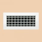 Euroclima Diffusion - HVR BLANC L300xH200 (Ailettes Mobiles D.D. + Registre)