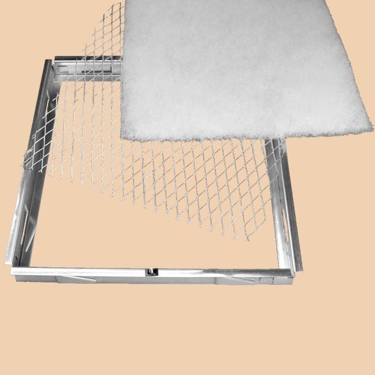 Euroclima Diffusion - MMF L1000xH150 (Contre-cadre + Filtre + Grillage)