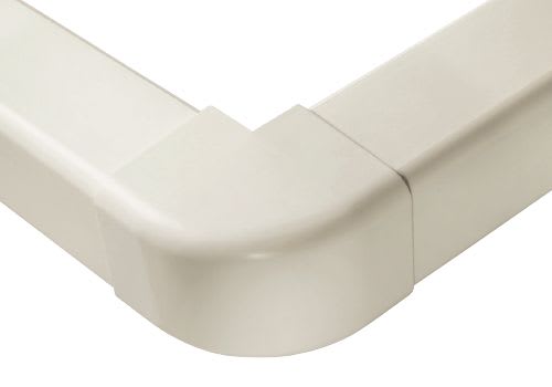 ARTIPLASTIC - Angle externe 80x60 mm pur blanc