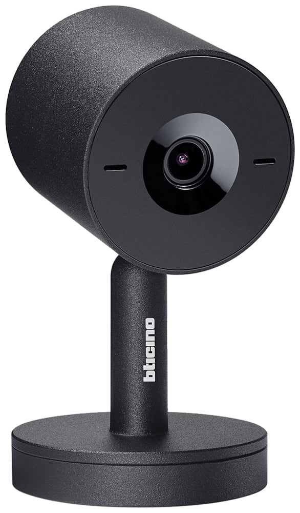 Bticino - Caméra Intérieure Advance Pro Noir - 2K HDR - zoom x16 - angle de vue 130°