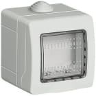 Bticino - Boitier saillie IP55 Idrobox pour Livinglight 2 modules ou 2x1 module - Blanc