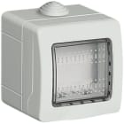 Bticino - Boîtier saillie IP55 Idrobox pour Livinglight 2 modules ou 2x1 module - Blanc