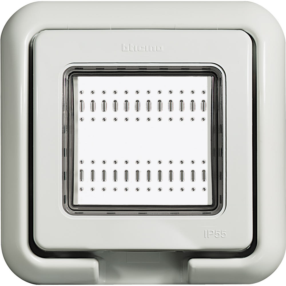 Bticino - Couvercle protégé Livinglight Idrobox IP55 - Tech