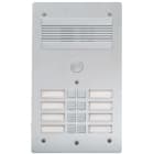 Bticino - Platine de rue Série 300 audio façade Alu 4mm 8 appels