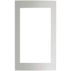 Bticino - Enjoliveur vertical Sfera Allmetal pour 2 modules