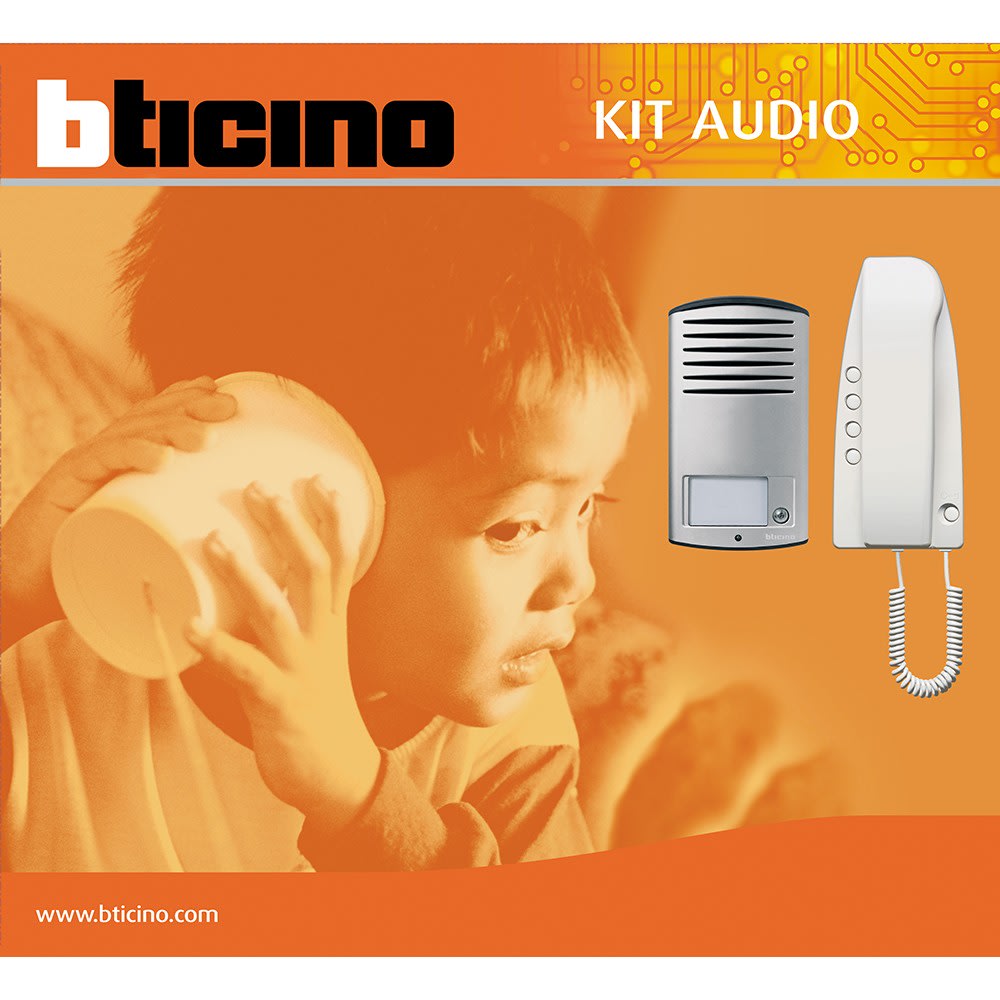 Bticino - Poste intérieur Sprint supplémentaire pour kit 2 fils