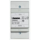 Bticino Cofrel - Alim alternative 230V-12V - Transfo pour eclairage porte-etiquette - 3mod. DIN