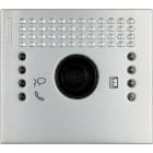 Bticino - Facade Sfera Modulaire pour camera et micro haut-parleur - Allmetal