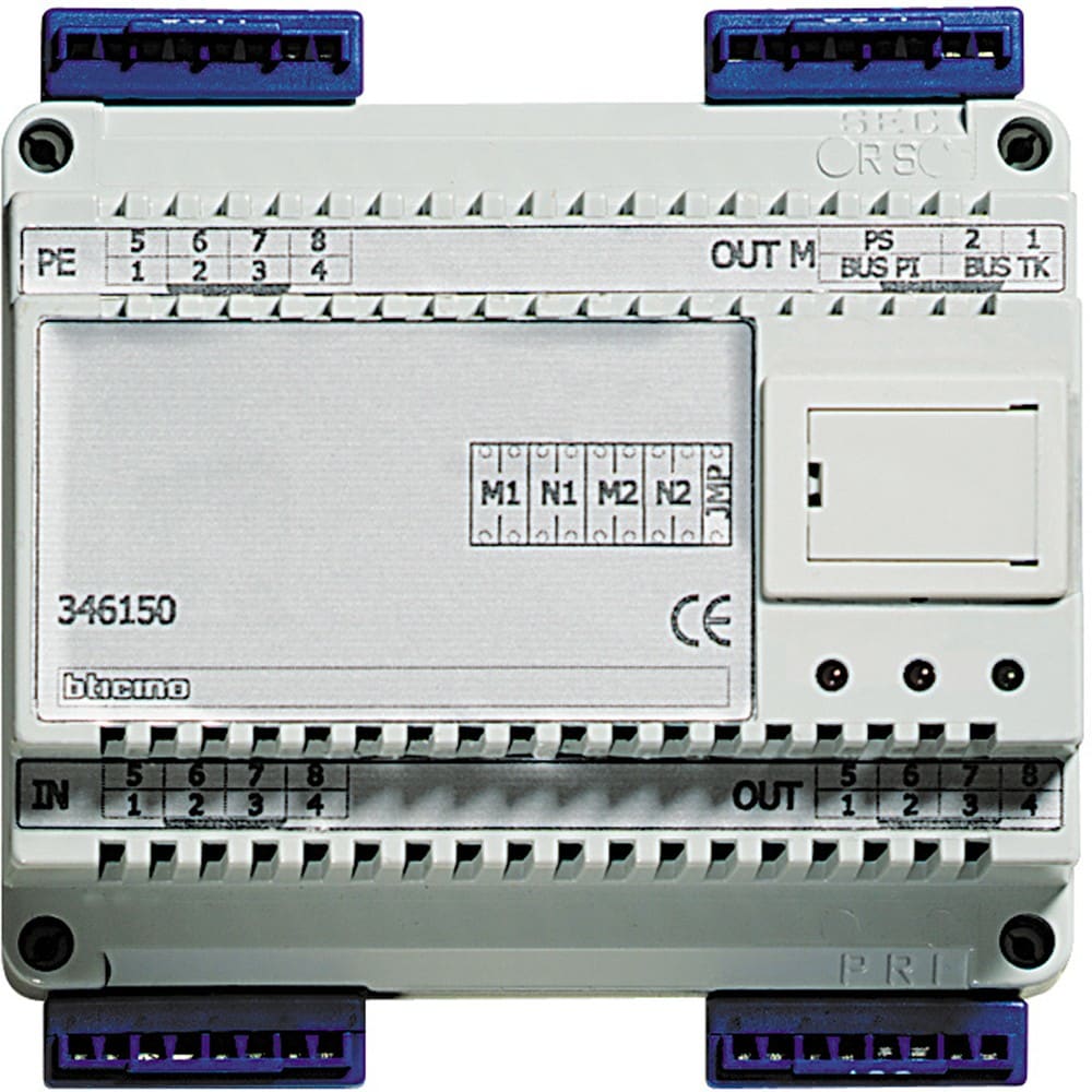 Bticino - Interface numérique pour installation mixte 8 fils et BUS 2 fils
