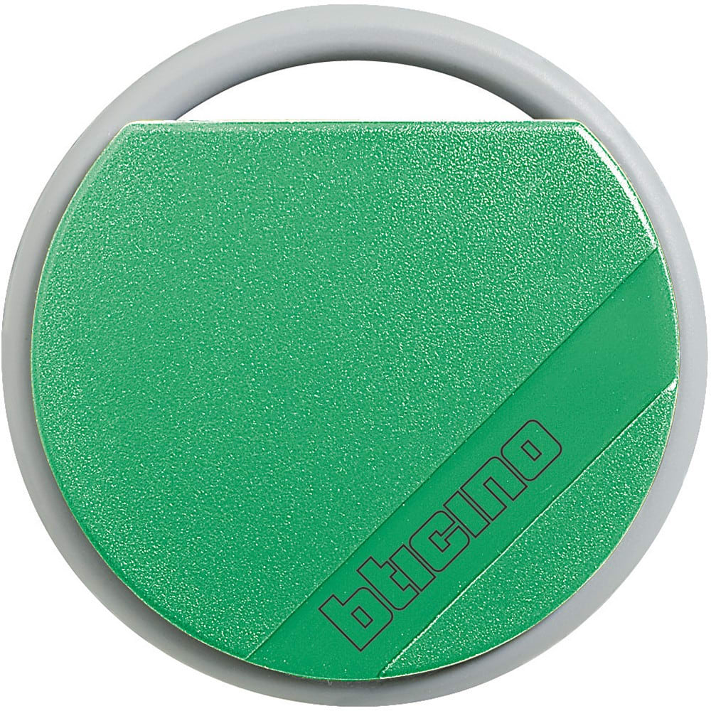 Bticino - Badge de proximité résidents 13,56MHz couleur vert