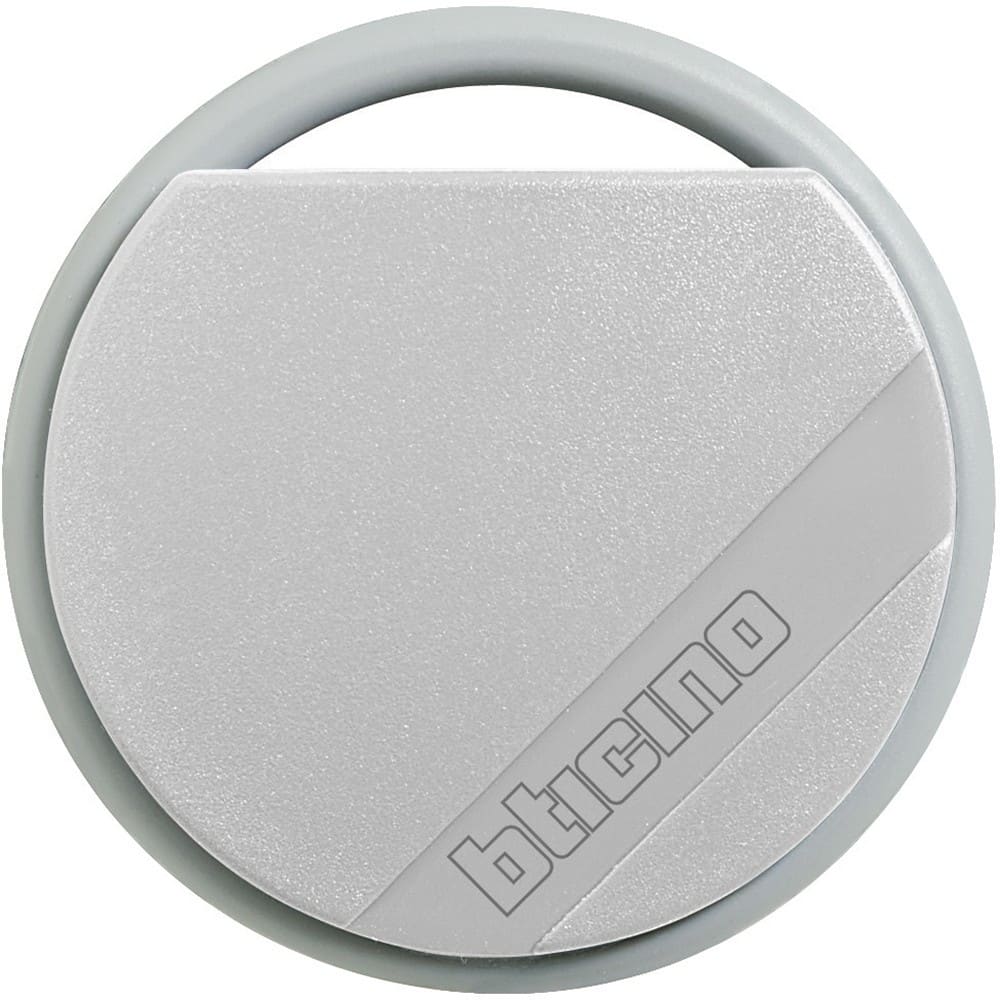 Bticino - Badge de proximité résidents 13,56MHz couleur gris