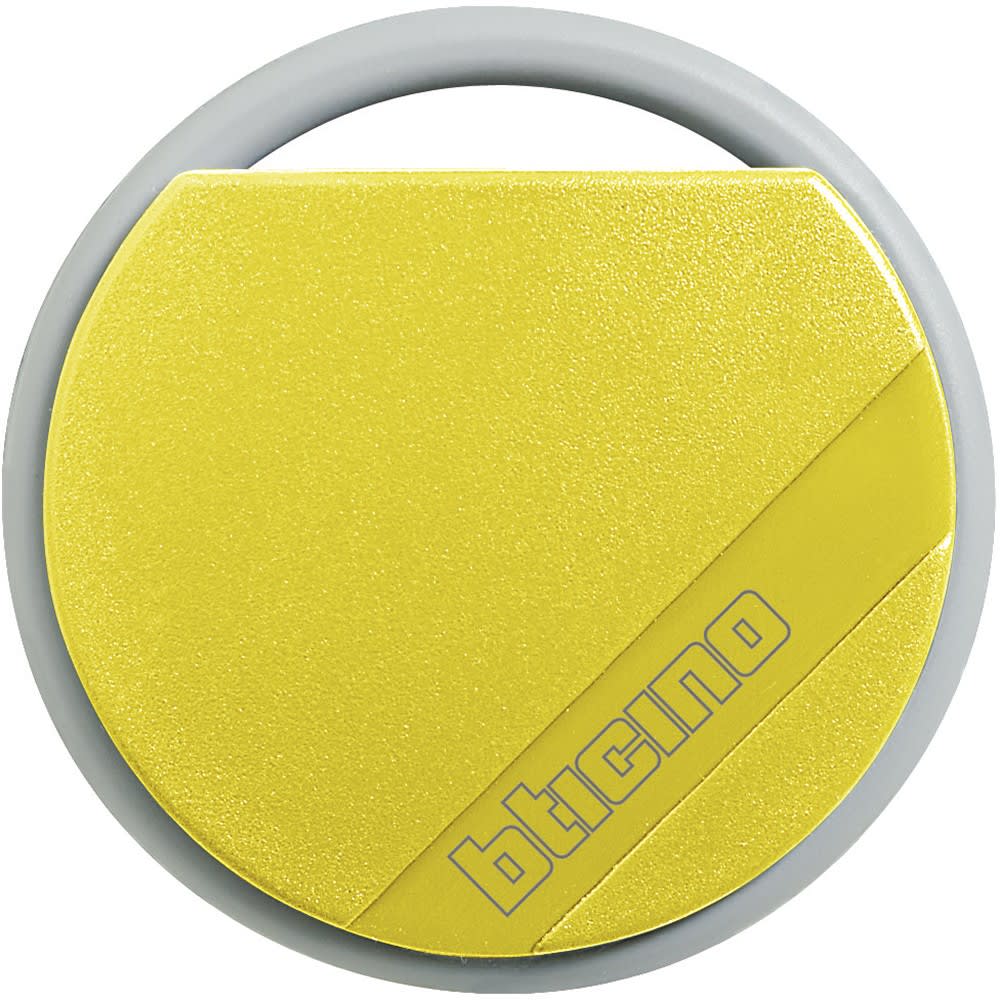 Bticino - Badge de proximité résidents 13,56MHz couleur jaune
