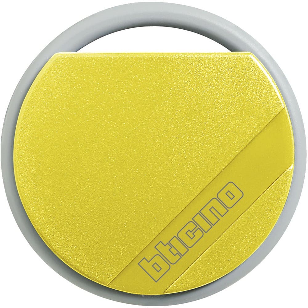 Bticino - Badge de proximité résidents 13,56MHz couleur jaune