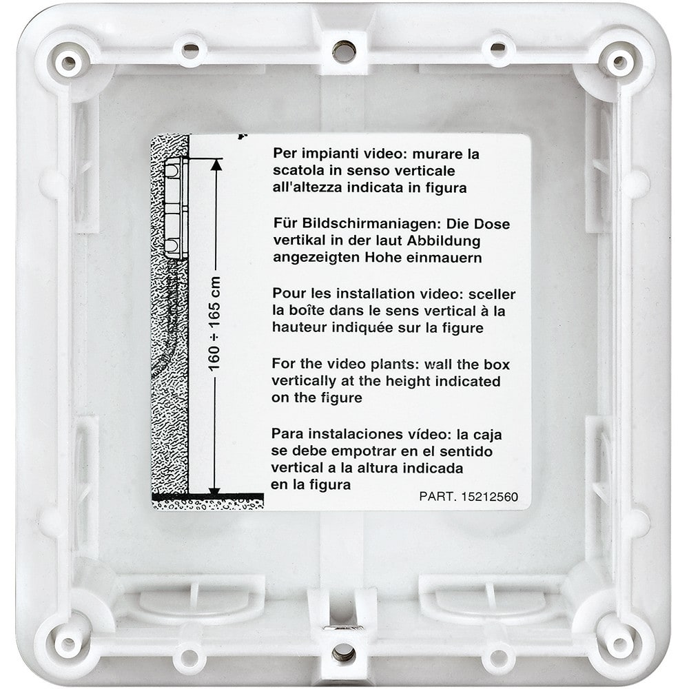 Bticino - Boîtier à encastrer - Sfera New - 1 module