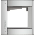 Bticino - Châssis et cadre support Sfera New - 1 module Allmetal