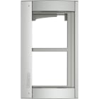 Bticino - Châssis et cadre support Sfera New - 2 modules Allmetal