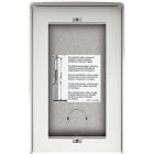 Bticino - Boîtier mural Sfera New - 2 modules Allwhite