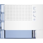 Bticino - Façade Sfera New pour module électronique audio 1 appel Allwhite