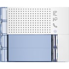 Bticino - Façade Sfera New pour module électronique audio 2 appels Allwhite