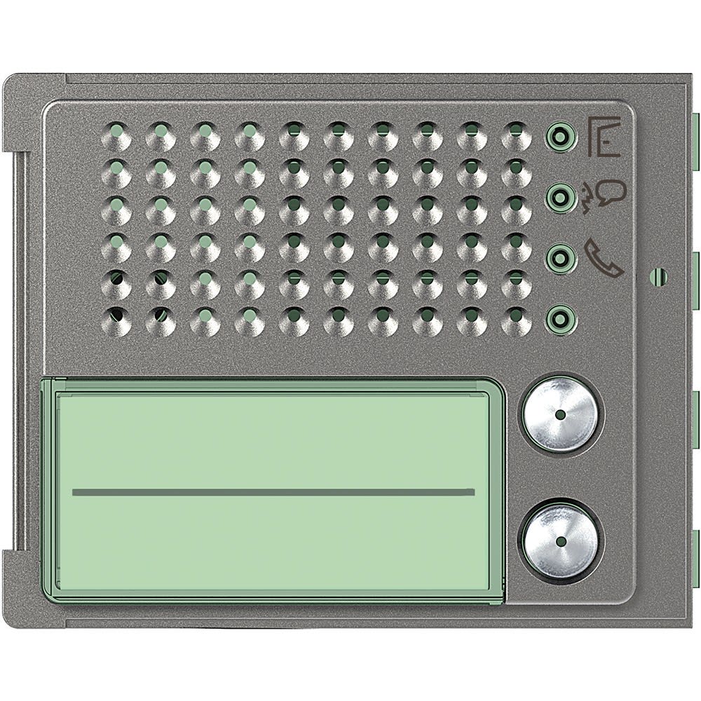Bticino - Façade Sfera Robur pour module électronique audio 2 appels
