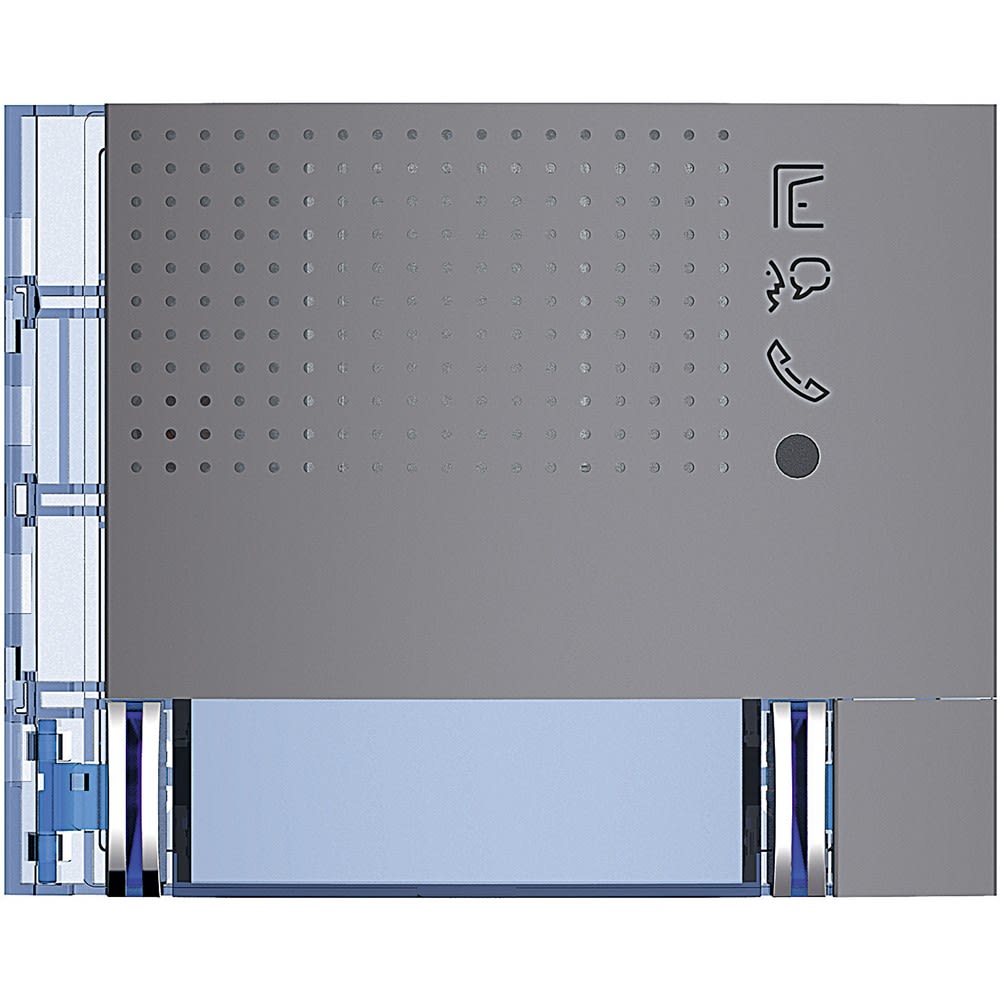 Bticino - Façade Sfera New pour module électronique audio 2 appels sur 2 rangées Allstreet