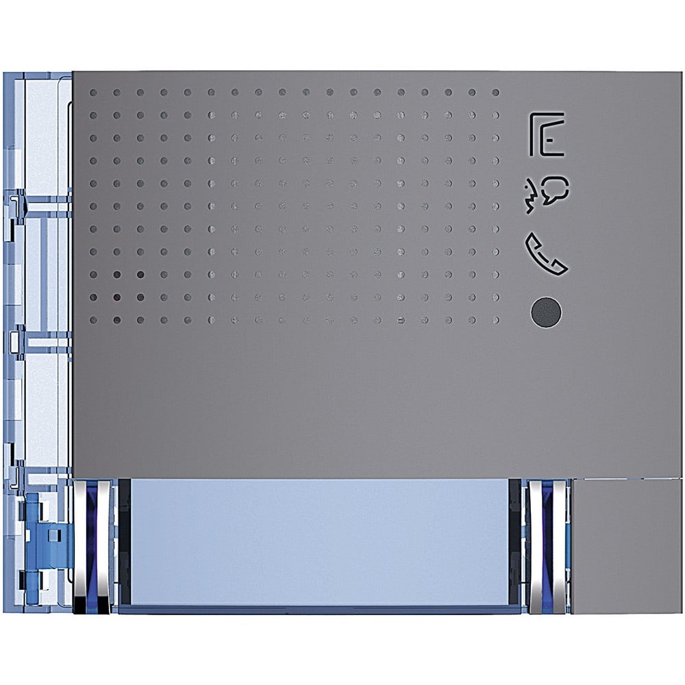 Bticino - Façade Sfera New pour module électronique audio 2 appels sur 2 rangées Allstreet