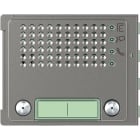 Bticino - Façade Sfera Robur pour module électronique audio 2 appels sur 2 rangées
