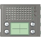 Bticino - Façade Sfera Robur pour module électronique audio 4 appels sur 2 rangées