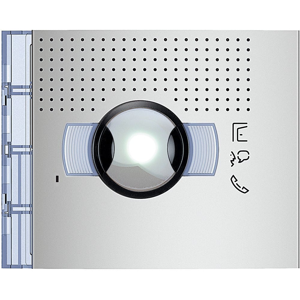 Bticino - Façade Sfera New pour module électronique audio et vidéo grand angle Allmetal