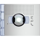 Bticino - Façade Sfera New pour module électronique audio et vidéo grand angle Allmetal