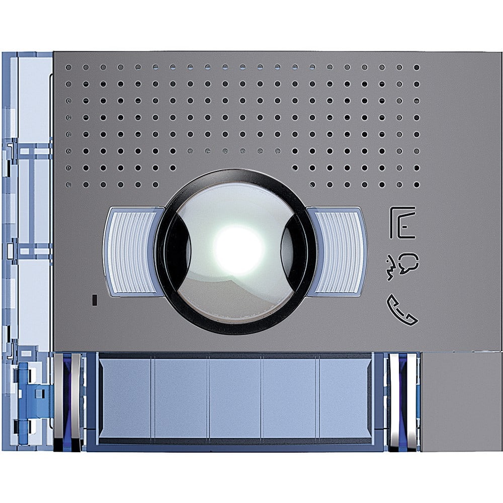 Bticino - Façade Sfera New -module électronique audio/vidéo 2 appels grand angle Allstreet