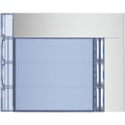 Bticino - Façade Sfera New pour module électronique audio 3 appels Allmetal