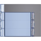 Bticino - Façade Sfera New pour module électronique audio 3 appels Allstreet
