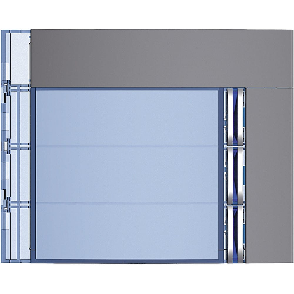 Bticino - Façade Sfera New pour module électronique audio 3 appels Allstreet