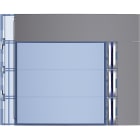 Bticino - Façade Sfera New pour module électronique audio 3 appels Allstreet