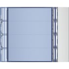 Bticino - Façade Sfera New pour module électronique audio 4 appels Allmetal