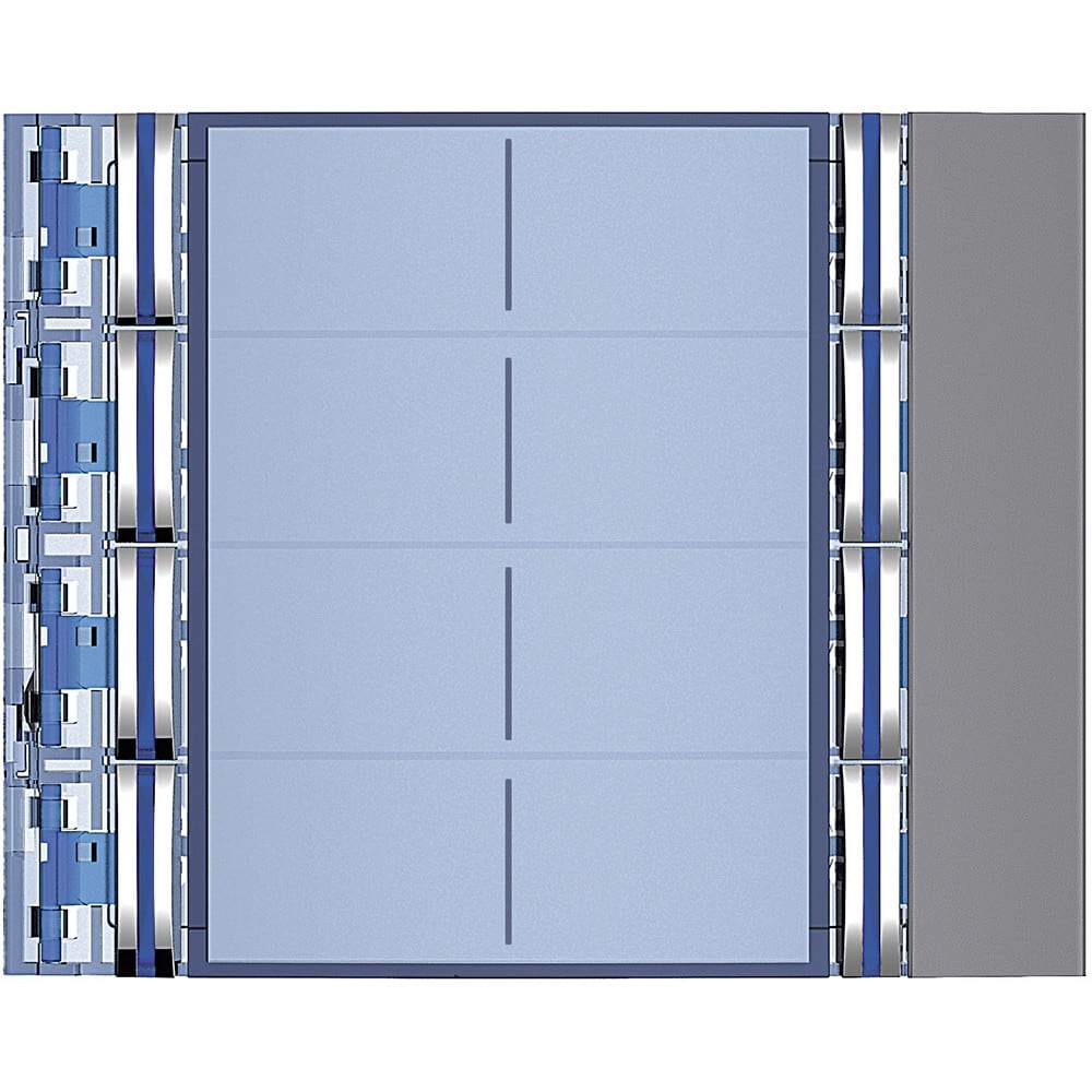 Bticino - Façade Sfera New pour module électronique audio 8 appels sur 2 rangées Allstreet