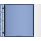 Bticino - Façade Sfera New pour module porte-étiquette Allwhite