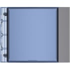 Bticino - Façade Sfera New pour module porte-étiquette Allstreet